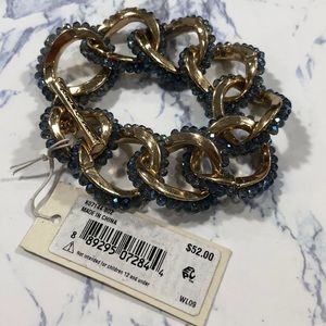 Kenneth Cole New York- Blue and gold bracelet.